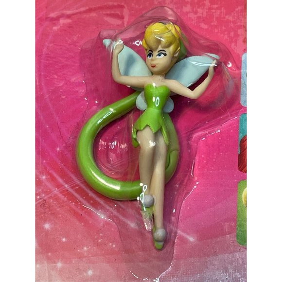 Disney Tinker Bell Figure Bag Clip book purses backpacks & Little Mermaid DVD - Picture 7 of 11